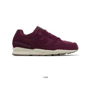 Nike Air Span II Men's Shoes - Burgundy